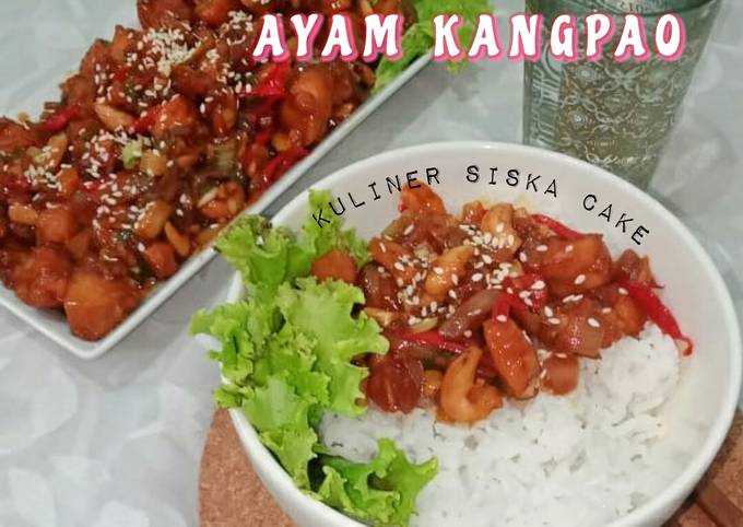 Standar Resep mudah bikin Ayam KungPao  lezat