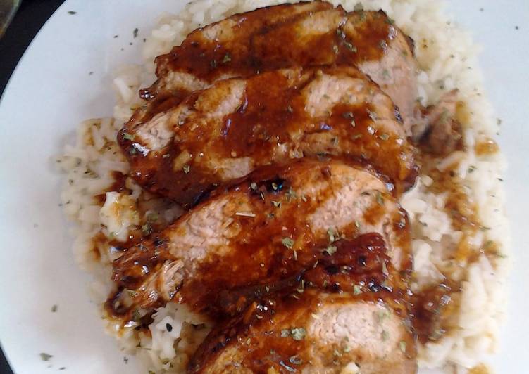 Step-by-Step Guide to Make Perfect Pork Tenderloin w/ Garlic rice