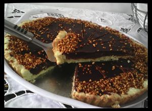 Una foto de Tarta cabsha apta para celiacos