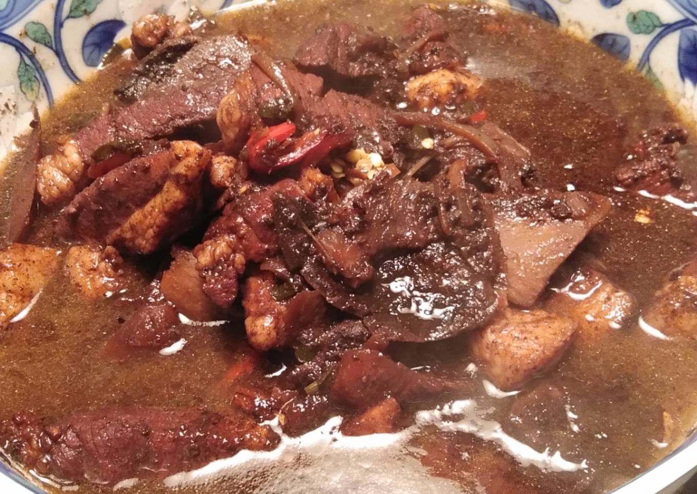 Sup Daging Kluwak (Tollo' pamarrasan)