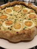 Torta Salata Ricotta, Piselli e Uova