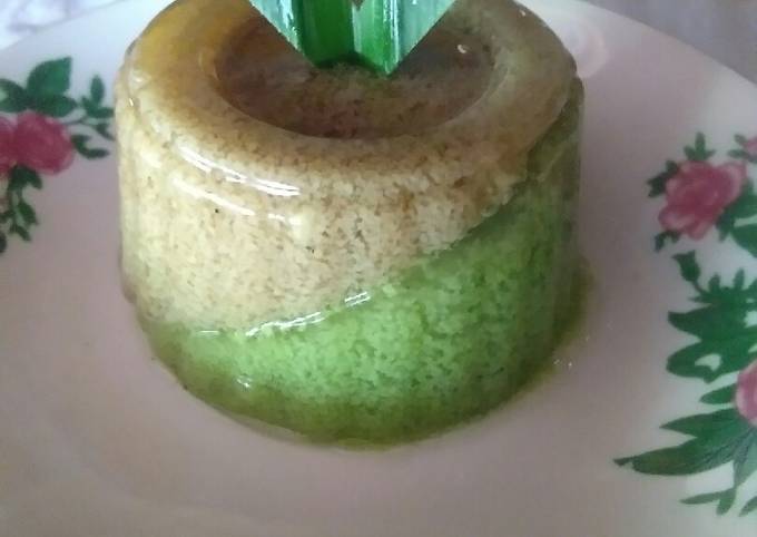 Panduan Masakan Resep #22 Duo Puding Lumut