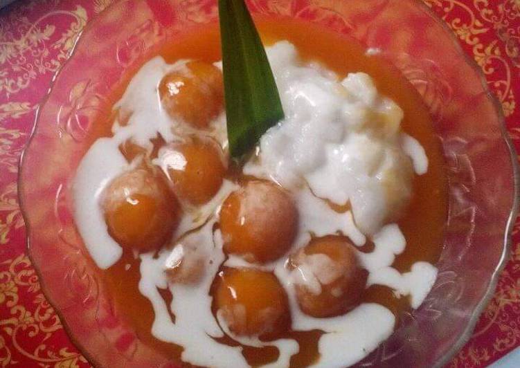 Bubur Biji Salak Ubi Jalar