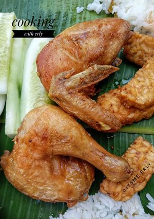 Foto resep Ayam goreng bumbu bawang putih