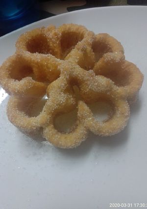 Una foto de Flores fritas