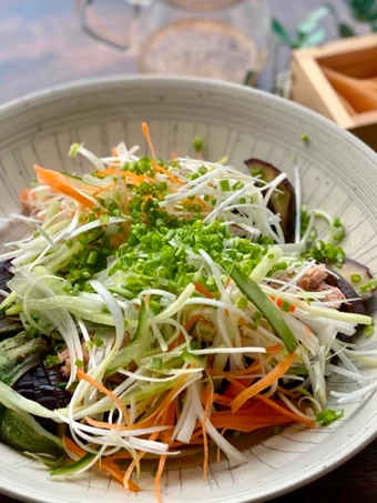 Simple Way Prepare Recipe Eggplant And Tuna Salad that is Perfect, Tasty}