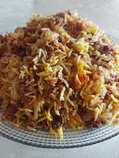 عکسی از دستور کلم پلو تهرانی