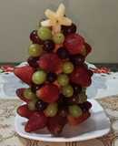 Árbol de frutas, base zanahoria y manzana