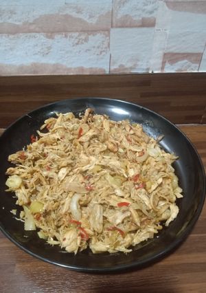 Foto resep Ayam suwir kecap