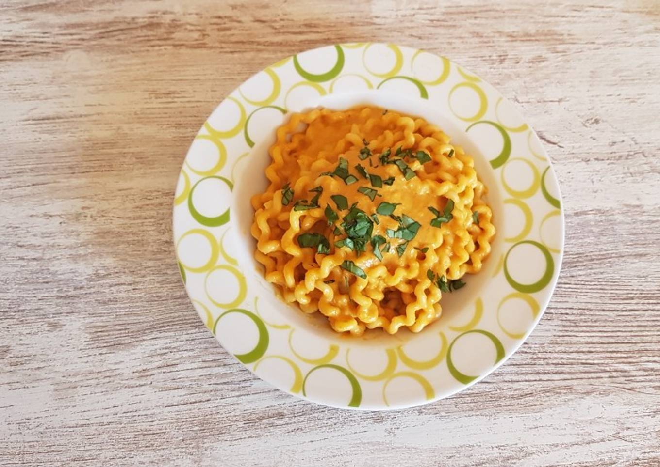 Pasta cremosa con calabaza 🎃