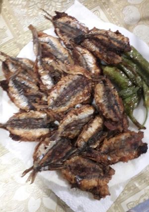 Una foto de Sardinas fritas