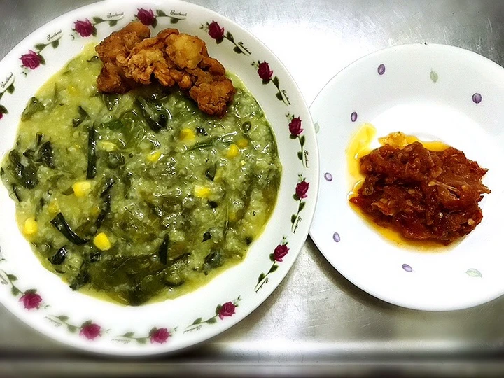 Cara Mudah Menyiapkan Resep Bubur Manado + Ayam Krispi dan Sambal Terasi yang Bikin Ngiler Anti Ribet, Menggugah Selera