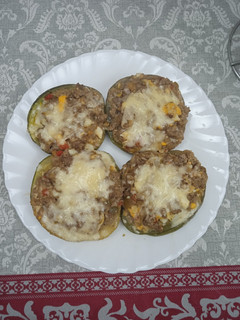 Una foto de Zapallitos rellenos