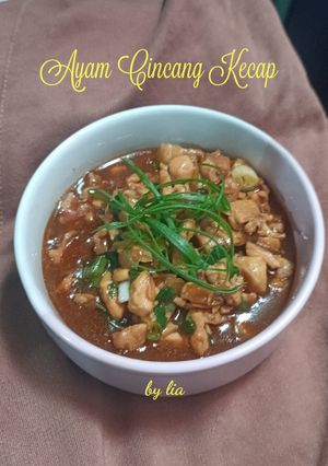 Foto resep Ayam Cincang Kecap