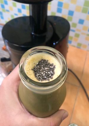 Foto resep Jus sehat Bayam mix apel dan wortel
