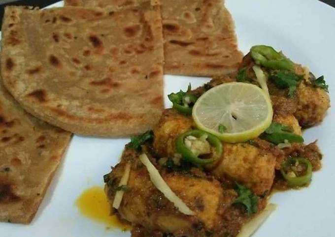 Step-by-Step Guide to Prepare Delicious Chicken Kabab Masala Karahi😋🍲