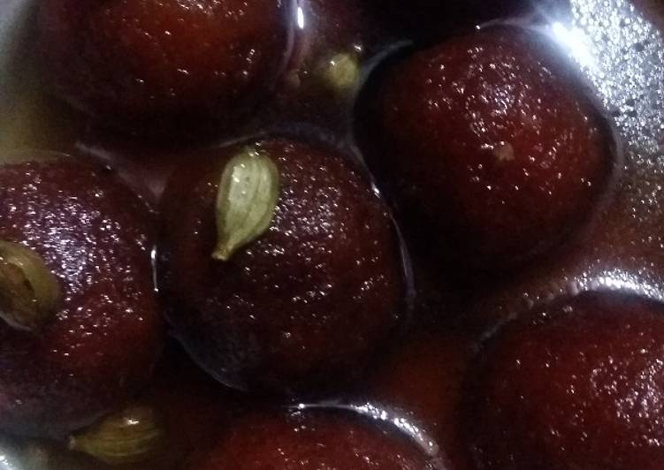 Steps to Prepare Homemade Bread gulab jamun