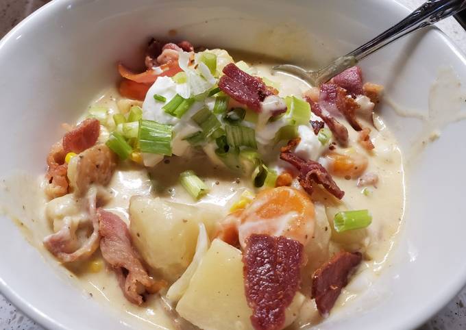 Steps to Make Any-night-of-the-week Autumn Chowder