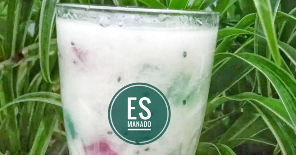 Resep 233 Es Manado Jeli Sirsak Mudah dan Praktis Dihidangkan