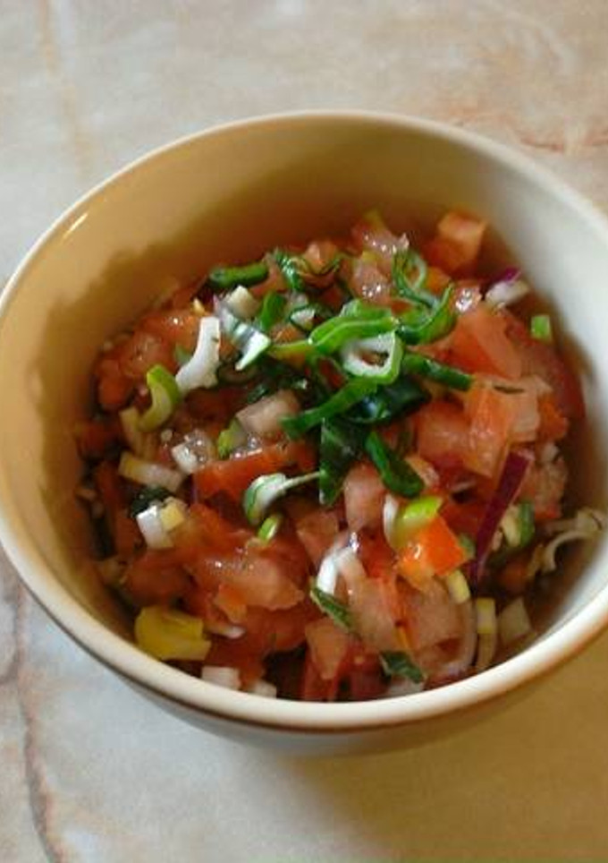 Una foto de Salsa criolla