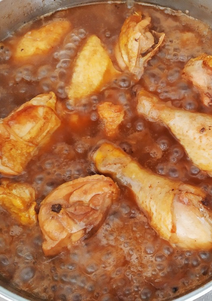 Una foto de Pollo a la CocaCola