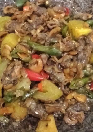Foto resep Kerang darah cabe tomat hijau