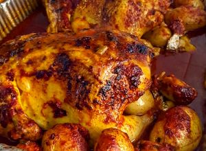 Una foto de Pavo/Pollo Navideño