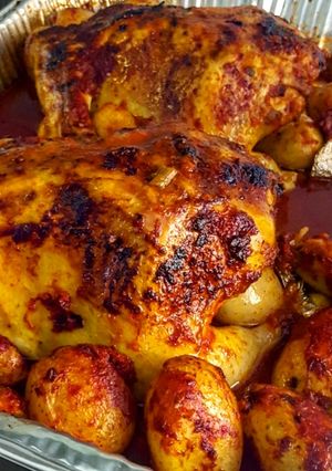 Una foto de Pavo/Pollo Navideño