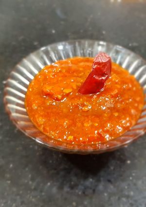 शेजवान चटनी (schezwan chutney recipe in Hindi) रेसिपी मुख्य फोटो