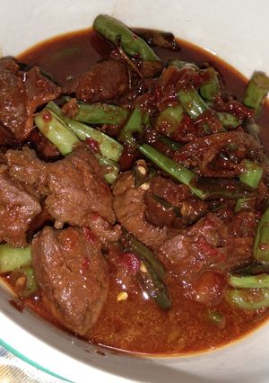 Foto resep Hati Sapi Pedes Manis