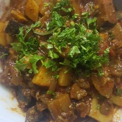 A picture of Mix sabzi.