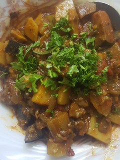 A picture of Mix sabzi.