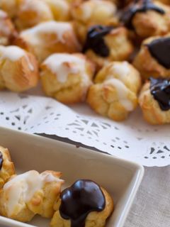 Una foto de Profiteroles