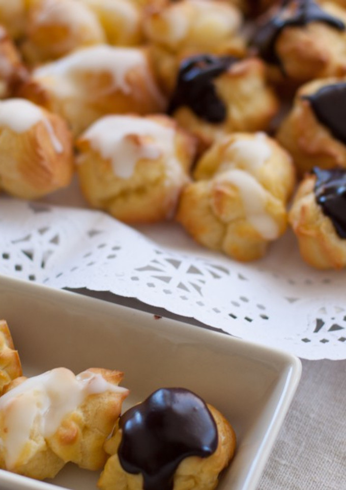 Una foto de Profiteroles