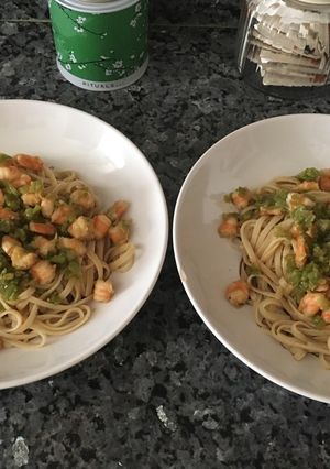 Foto principal de Tallarines con langostinos🍜