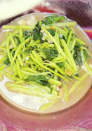 Foto resep Tumis Bayam Salmon