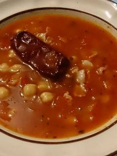 Una foto de Sopa de Garbanzos