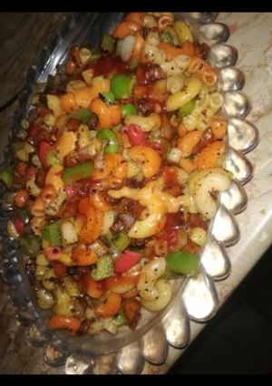 A picture of Veg Masala Macroni.