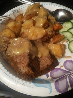 A picture of My Mom's Roast Beef.