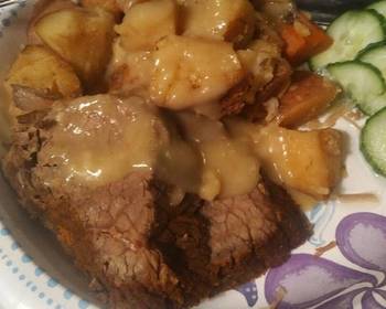 Unique Cuisine My Moms Roast Beef Delicious Nutritious