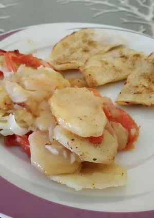 Una foto de Filetes de Merluza al horno