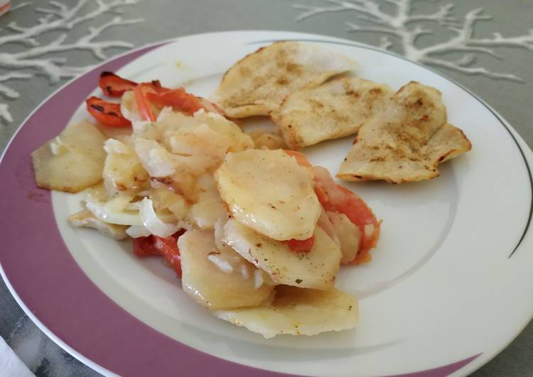 Filetes de Merluza al horno