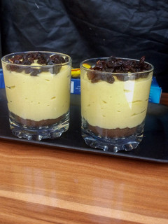 A picture of Custard And Oreo Cup Dessert.