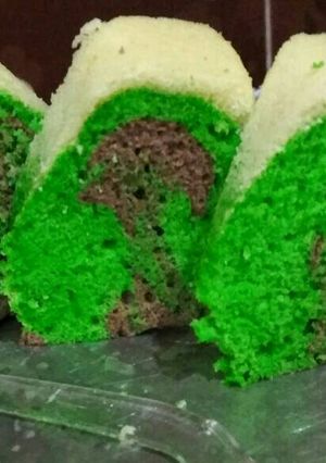 Foto resep Bolu kukus pandan lembut