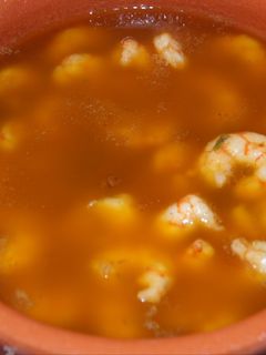 Una foto de Gambas al ajillo