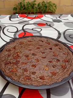 Una foto de Falsa tarta de morcilla