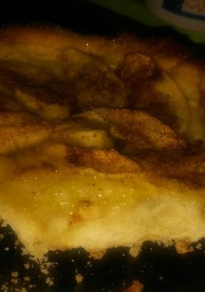 Una foto de Tarta súper fácil de manzanas!!🍏