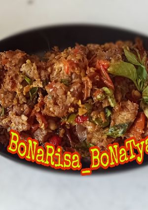 Foto resep Tempe Penyet Sambal Kemangi
