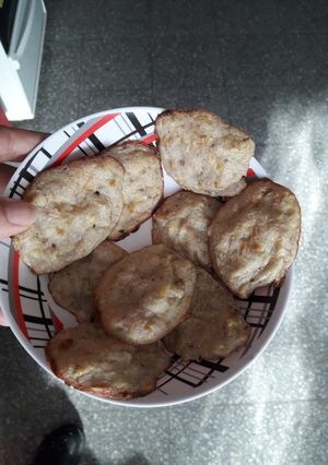 Una foto de Galletitas de banana y coco. Apto para bebé +6 meses