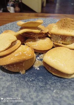 Una foto de Alfajores de Manjar